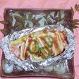 CookDo春キャベツとイカのホイル蒸し