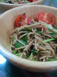 余った蕎麦でソバサラダ☆-レシピのメイン写真