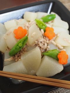 大根のそぼろ煮-レシピのメイン写真