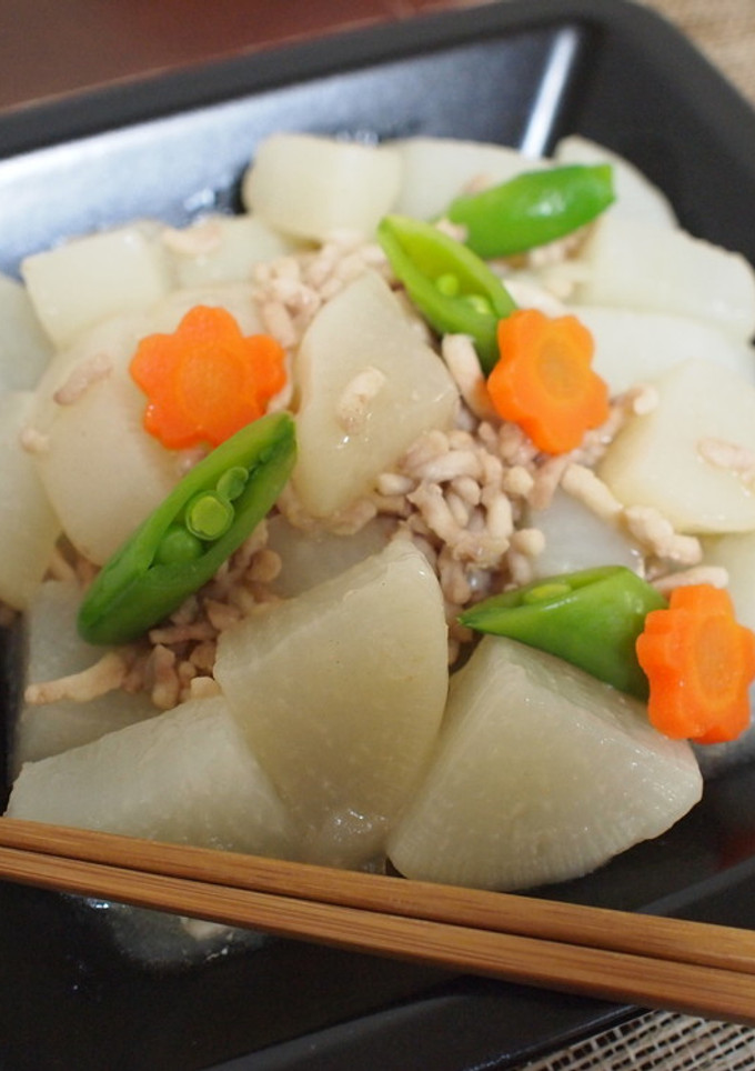大根のそぼろ煮-レシピのメイン写真