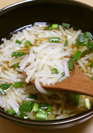 お粥みたいに食べる、ざるうどん-レシピのメイン写真