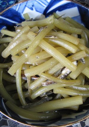 田舎風ふきのいりこだし煮-レシピのメイン写真