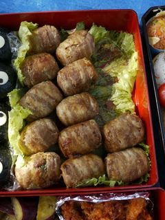 スタミナさっぱりシソ肉巻おにぎり-レシピのメイン写真