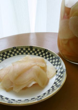 簡単♪おうちで!ガリ~新生姜の甘酢漬け~-レシピのメイン写真