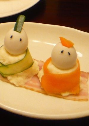 おひなさまサラダ-レシピのメイン写真