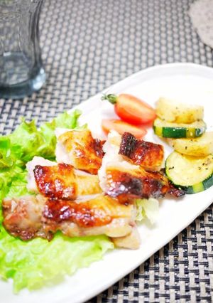 チキンのオーブン焼きアジアン風-レシピのメイン写真