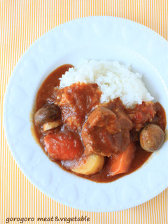 野獣系!お肉ごろごろポークカレー-レシピのメイン写真