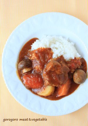 野獣系！お肉ごろごろポークカレー-レシピのメイン写真