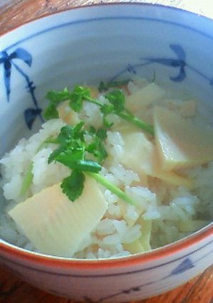 茹で塩豚を作ったら◎タケノコごはん。-レシピのメイン写真