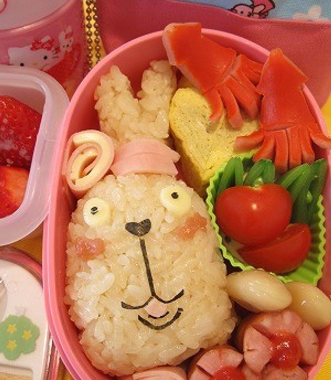 キャラ弁　ウサビッチ　プーチン-レシピのメイン写真