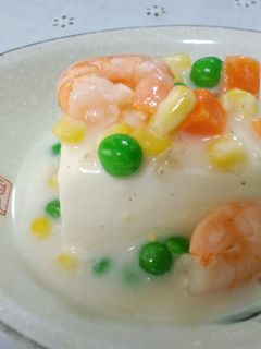 カラフル☆チーズ餡の変わりやっこ-レシピのメイン写真