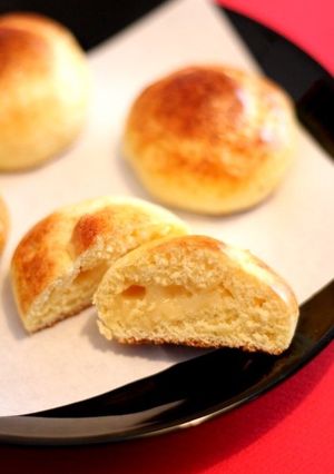 ノンオイルのチーズ入り月餅風☆-レシピのメイン写真