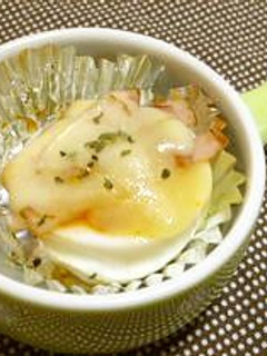 簡単お弁当✿ピザ味でゆで卵-レシピのメイン写真
