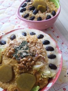 めちゃ旨!2色のぶっかけうどん-レシピのメイン写真