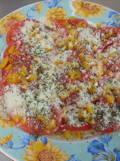 トマトと粉チーズのイタリアンなサラダ-レシピのメイン写真