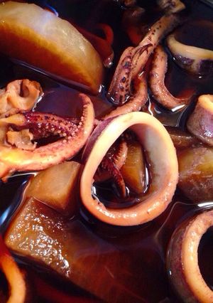 イカと大根の煮物-レシピのメイン写真