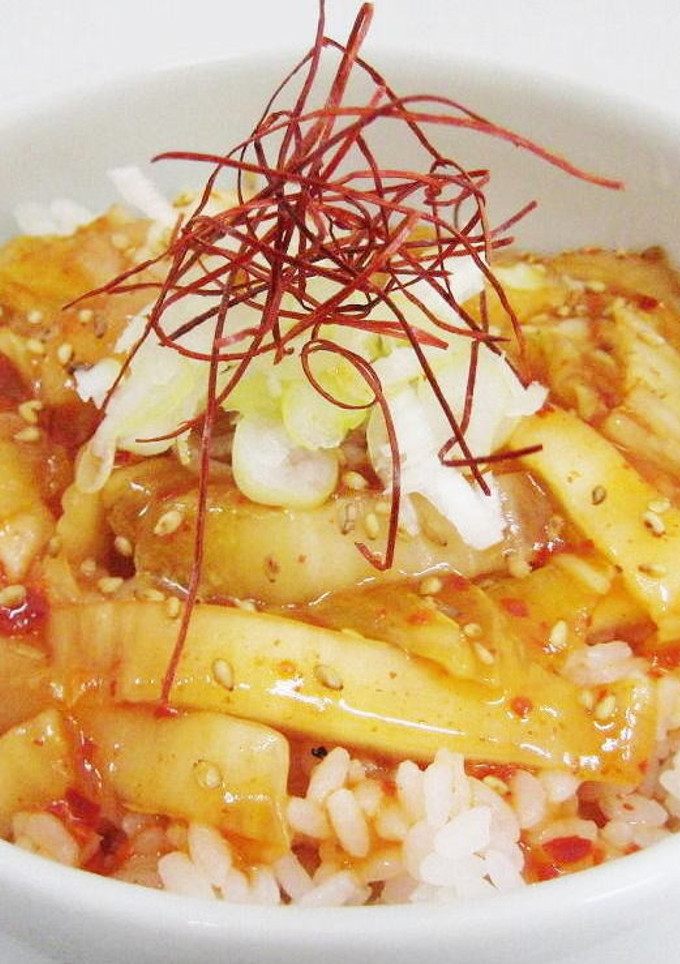 【『白菜キムチ』のあんかけ丼】の作り方-レシピのメイン写真