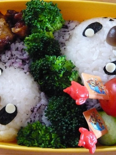 キャラ弁★ミジュマル弁当★-レシピのメイン写真