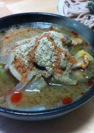 絶品!!胡麻たっぷり野菜たっぷり麺つゆ-レシピのメイン写真