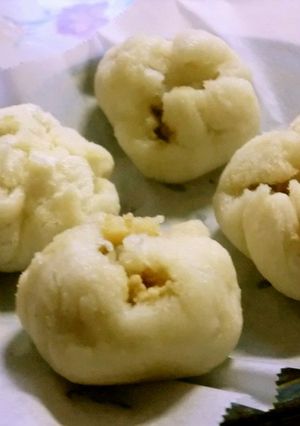 お肉不使用★プチ中華まん食パンで-レシピのメイン写真
