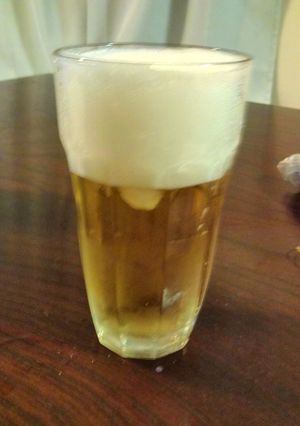 ふわふわ泡のビール-レシピのメイン写真