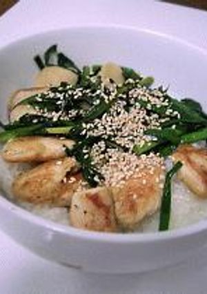 材料費150円☆塩だれ鶏丼-レシピのメイン写真