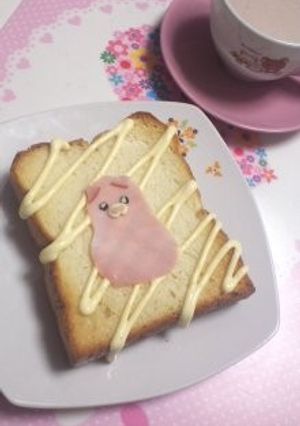 ブーシュカのキャラ弁（パン）-レシピのメイン写真