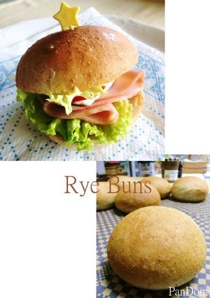 ライ麦バンズ-レシピのメイン写真