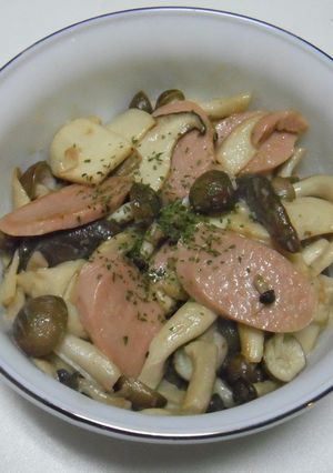大好き☆ソーセージ きのことマヨポン炒め-レシピのメイン写真