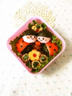*キャラ弁* てんとう虫☆-レシピのメイン写真