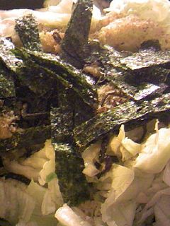 塩昆布と昆布茶とレタスのW胡麻サラダ-レシピのメイン写真