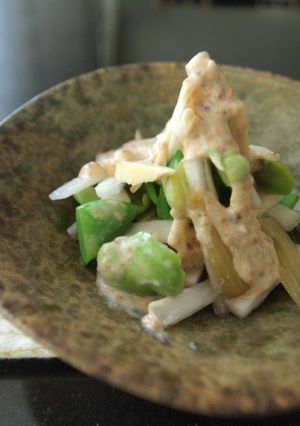 筍・ウド・蕗・春のお豆たっぷりサラダ-レシピのメイン写真