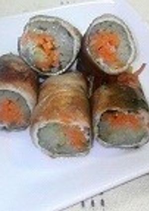 野菜の豚肉ロール-レシピのメイン写真