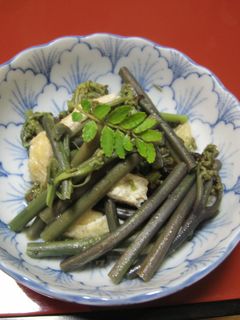 わらびとお揚げさんの炊いたん-レシピのメイン写真
