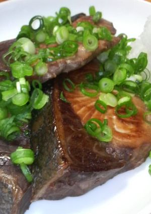 『ブリの醤油漬け焼き』-レシピのメイン写真