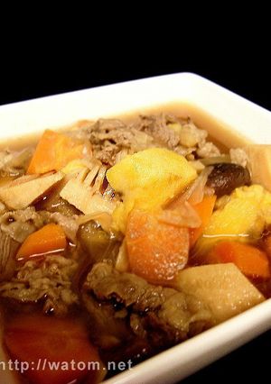 越前蜜芋の肉じゃが-レシピのメイン写真