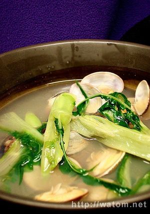 プンタレッラとあさりのスープ-レシピのメイン写真