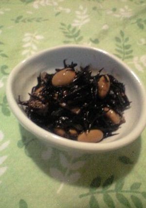 砂糖なし醤油だけ！美味しいひじき大豆-レシピのメイン写真