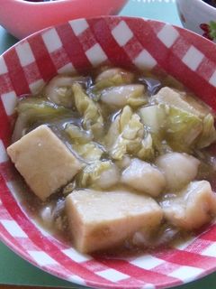 キャベツと高野豆腐のとろとろ煮-レシピのメイン写真