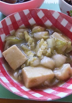 キャベツと高野豆腐のとろとろ煮-レシピのメイン写真