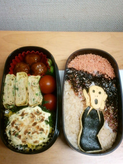 キャラ弁!ムンク-レシピのメイン写真