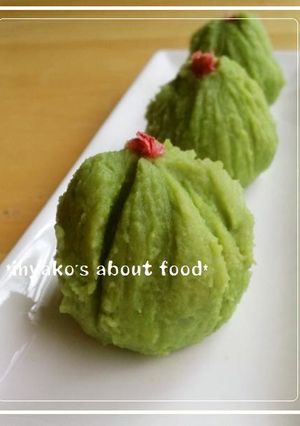 ✿そらまめの餡子包み✿-レシピのメイン写真
