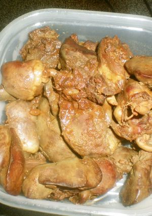 鶏レバー 圧力鍋で簡単に-レシピのメイン写真