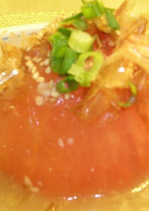 野菜だけでメイン料理！まるごとトマト-レシピのメイン写真