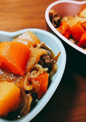 すき焼きのたれで簡単美味しい肉じゃが-レシピのメイン写真