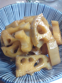 れんこん煮炊きもの-レシピのメイン写真