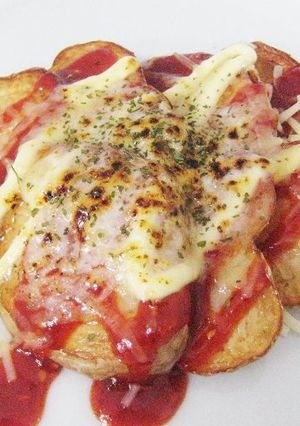 【辛口じゃがいも『チーズ』焼き】の作り方-レシピのメイン写真