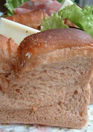 ♪三度いちうまい♪サンドイッチ用ココアパン-レシピのメイン写真