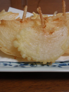 ☆旬な味 新玉ねぎの天ぷら☆-レシピのメイン写真