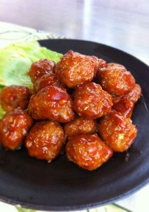 簡単！美味しい！肉団子-レシピのメイン写真